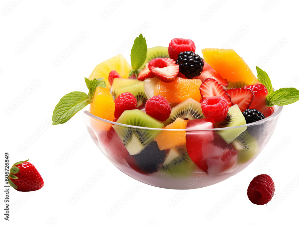 a bowl of fruit salad a bowl of fruit salad