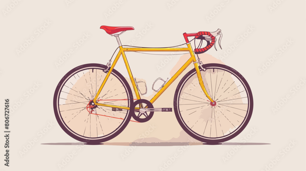 Bike lifestyle design over white background vector illustration