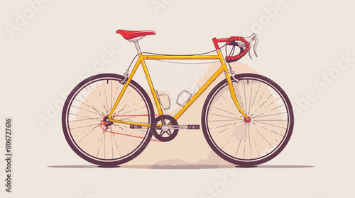 Bike lifestyle design over white background vector illustration