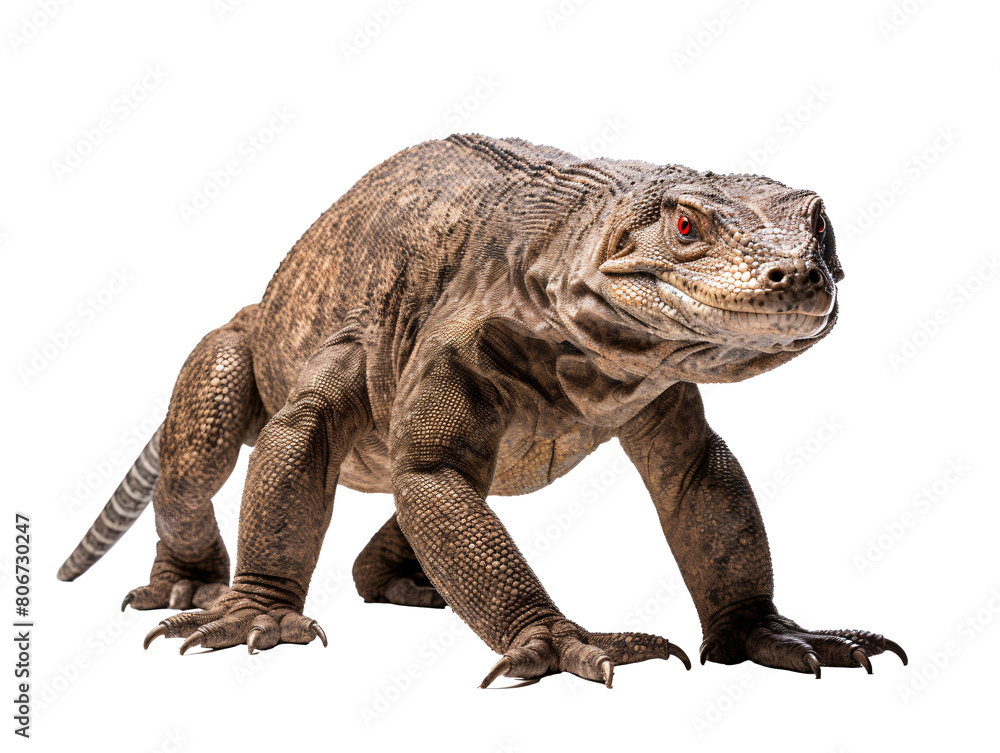 Obraz premium a lizard with a long tail