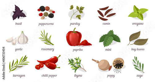 Game level ground elements. Cartoon platformer game tileset, fantasy video game asset with stones, tree stump, grass, and rocks. Vector isolated set. Nature elements as plants and mushrooms