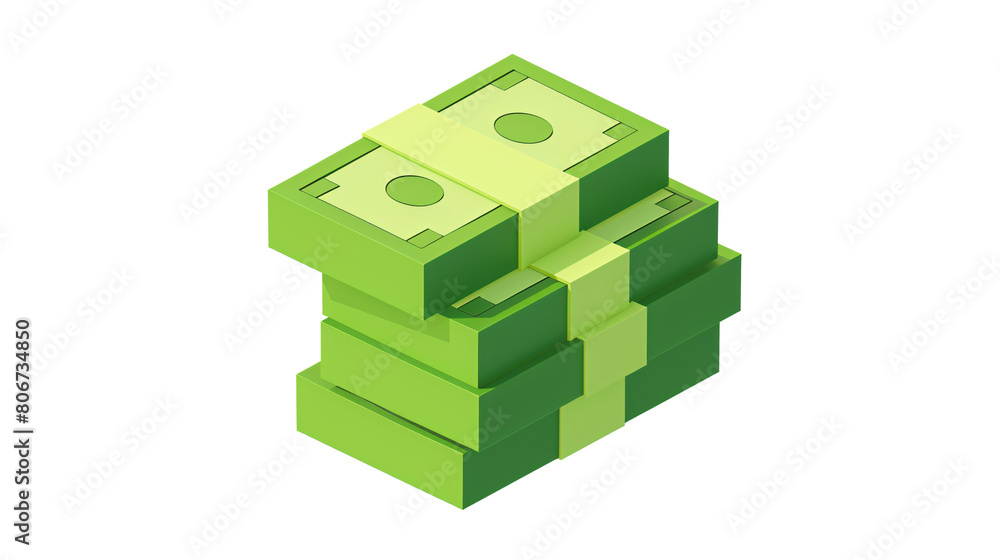 a stack of green paper money a stack of green paper money