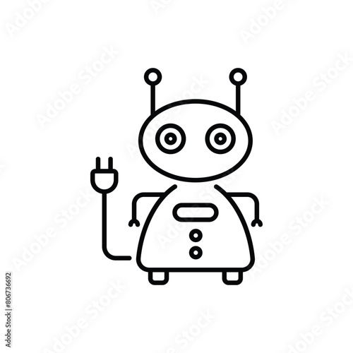 Rechargeable  vector icon