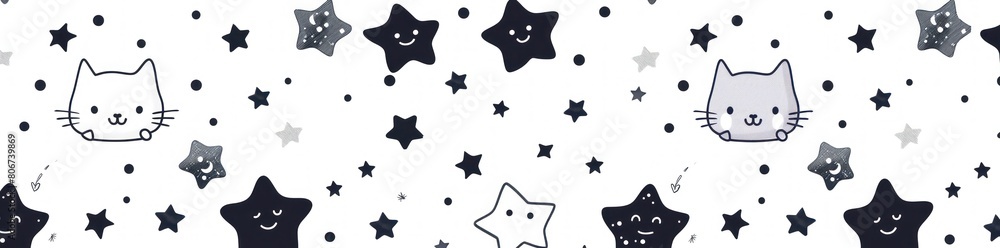 Smiling Stars and Playful Planets in Whimsical Galaxy - Generative AI Smiling Stars and Playful Planets in Whimsical Galaxy - Generative AI