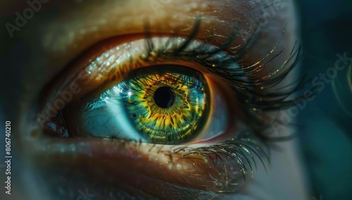 Mysteries of the Iris: A Close-Up into the Windows of the Soul - Generative AI