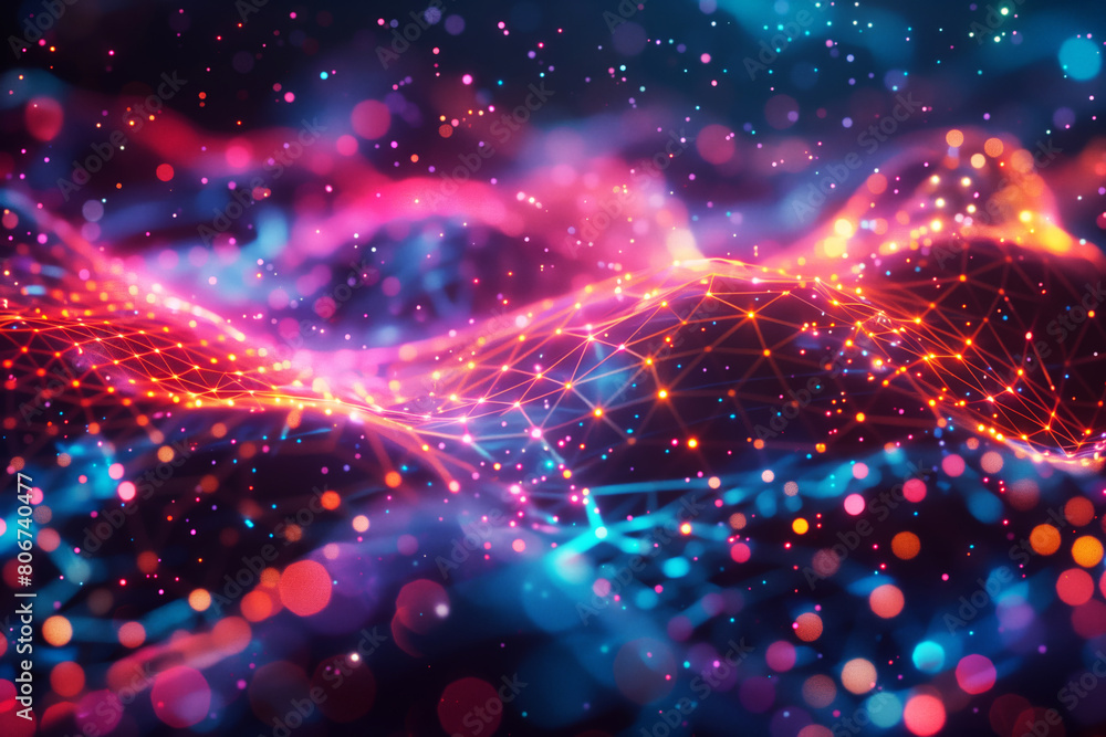 Abstract Network Connectivity with Vibrant Particle Waves. Abstract Network Connectivity with Vibrant Particle Waves.