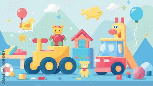 Childhood concept with toy icon design vector illustration