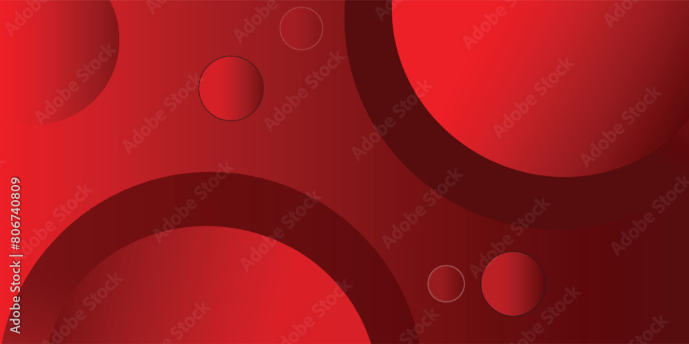 Red abstract background. Dynamic shapes composition, vector Red abstract background. Dynamic shapes composition, vector