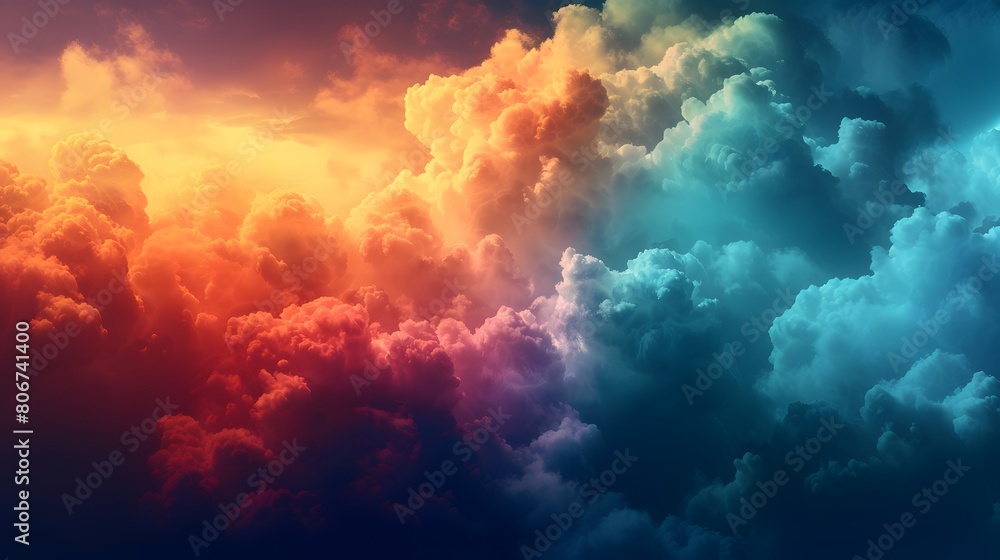 magical rainbow clouds magical rainbow clouds