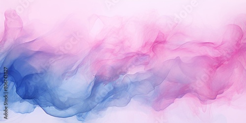 Pink background abstract water ink wave  watercolor texture blue and white ocean wave web  mobile graphic resource for copy space text backdrop 