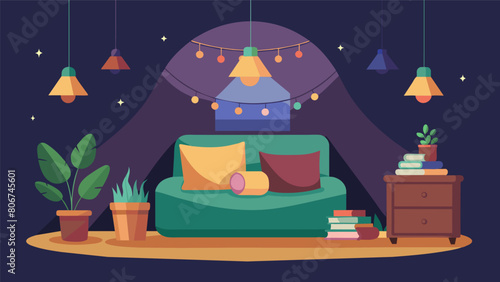 Creating a cozy and inviting reading nook in your small space complete with comfortable cushions and soft lighting to encourage relaxation and.