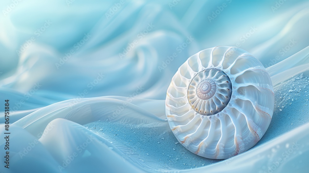 Obraz premium a gentle wave of water