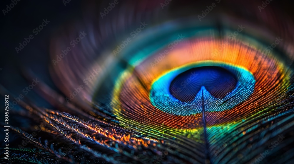 Naklejka premium blue, orange, yellow, and green