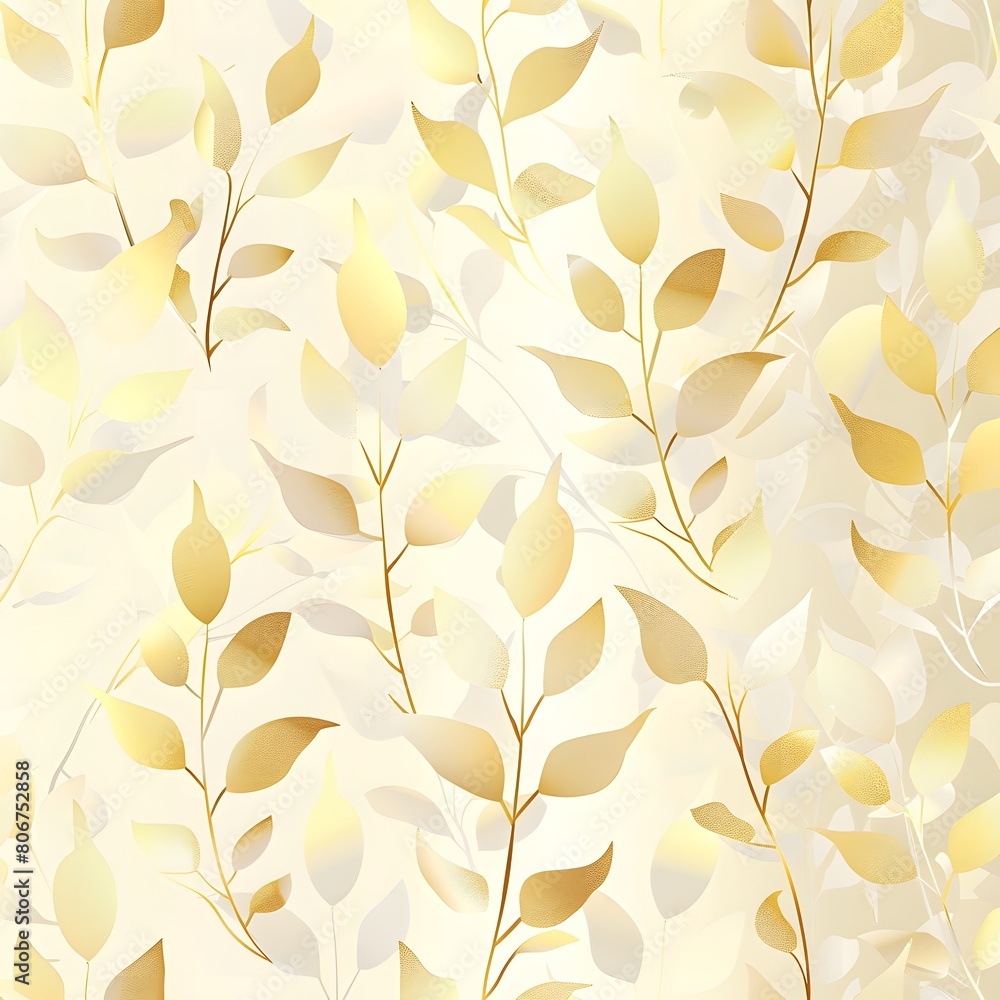 background light gold leaf pattern background light gold leaf pattern