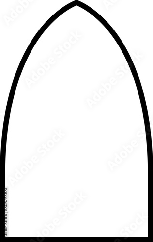 Arabic shapes, windows and arches. Traditional ornamental banner, frame. Muslim holidays, Ramadan Kareem. Modern eastern architecture. Vector illustration.