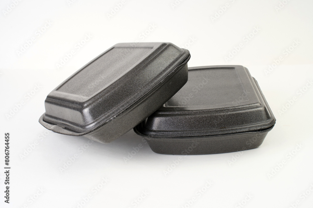 Take Out Food Box or Styrofoam Container. Disposable lunch box food container Take Out Food Box or Styrofoam Container. Disposable lunch box food container