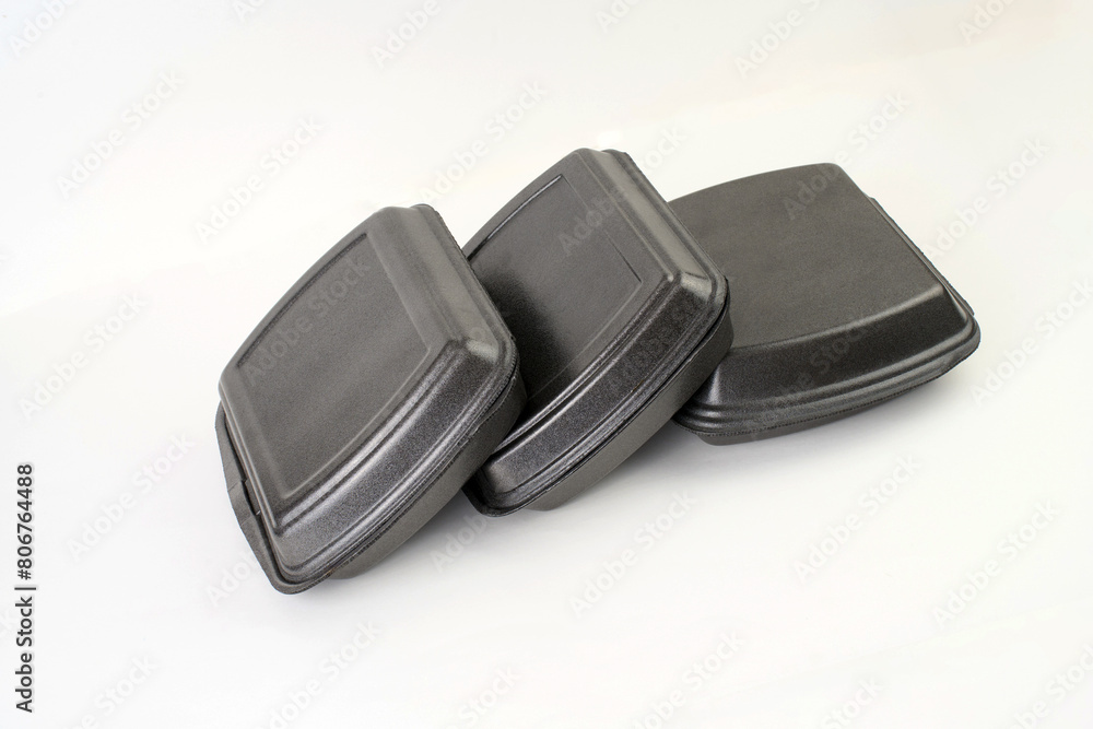 Take Out Food Box or Styrofoam Container. Disposable lunch box food container Take Out Food Box or Styrofoam Container. Disposable lunch box food container
