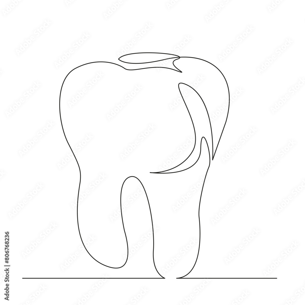 Obraz premium tooth