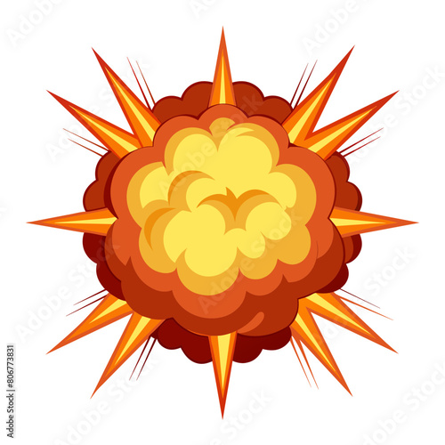 Explosion border, vector, symbol   fire, explosion, art, spring, light, hot
