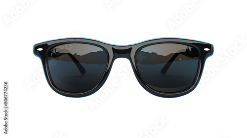 Sunglasses on transparent background