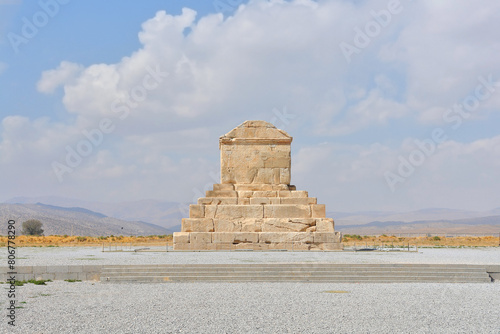 Tomb of Cyrus the Great in Pasargadae, Iran © robnaw