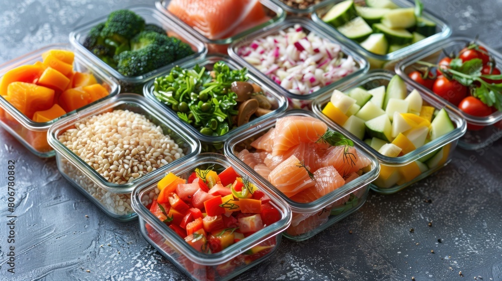 Craft a series of visually appealing meal plans for different calorie needs to accommodate various weight loss goals.