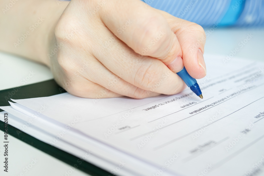 Sign documents, corporate agreement, manager at desk, legal paperwork, lawyer with pen, workplace success,official contract,finance report, person writing, corporate jo Sign documents, corporate agreement, manager at desk, legal paperwork, lawyer with pen, workplace success,official contract,finance report, person writing, corporate jo