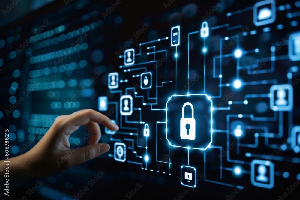 Ensure comprehensive online protection with secure digital snapshots on server hubs, utilizing robust router encryption and gateway privacy settings.