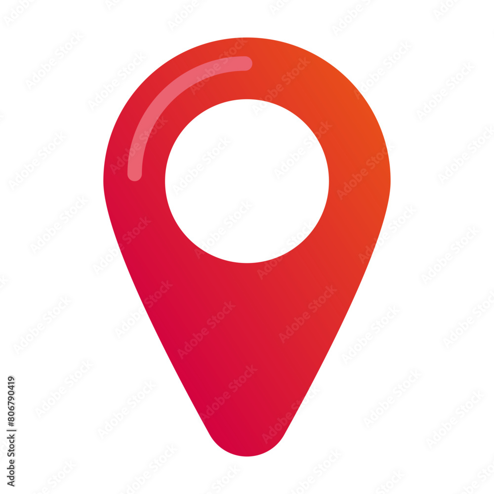 Pointer pin icon Pointer pin icon