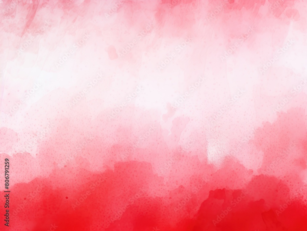 Red watercolor and white gradient abstract winter background light cold copy space design blank greeting form blank copyspace for design text photo 
