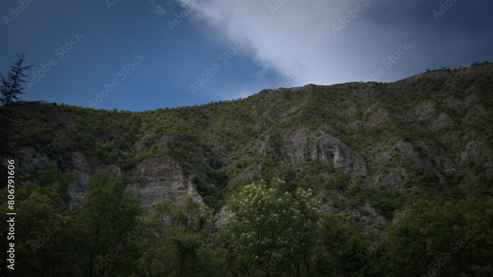 Naklejka premium Anfiteatro di roccia nelle Marche in Italia