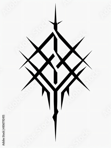logo, simple geometric semiotic Sigel, emblem, icon, shape, pattern,
 photo