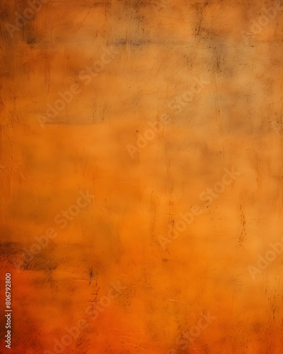 Orange vintage retro style grunge texture rustic vignette background - antique old rough weathered vignetting parchment paper - ancient dirty vertical vignette vibrant bright backdrop wallpaper