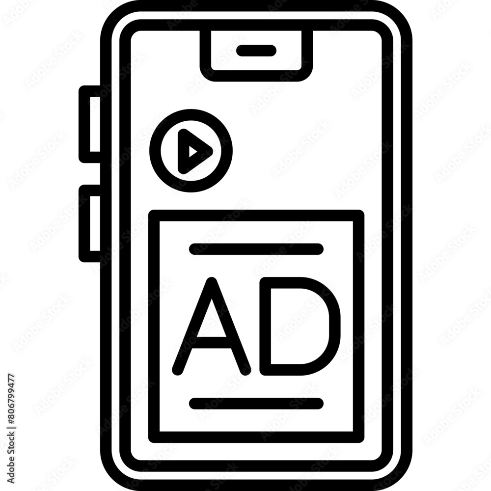 Advertising Icon Advertising Icon