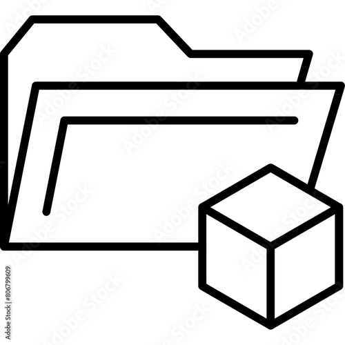 3D Models Folder Icon