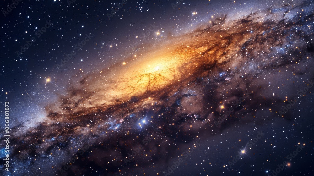 galaxys edge, fading into the cosmic background, for a subtle and abstract wallpaper