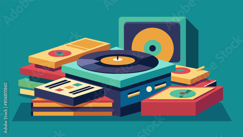 I was overjoyed when I found an old record player in working condition complete with a pile of vinyl records that included some of my alltime favorite.