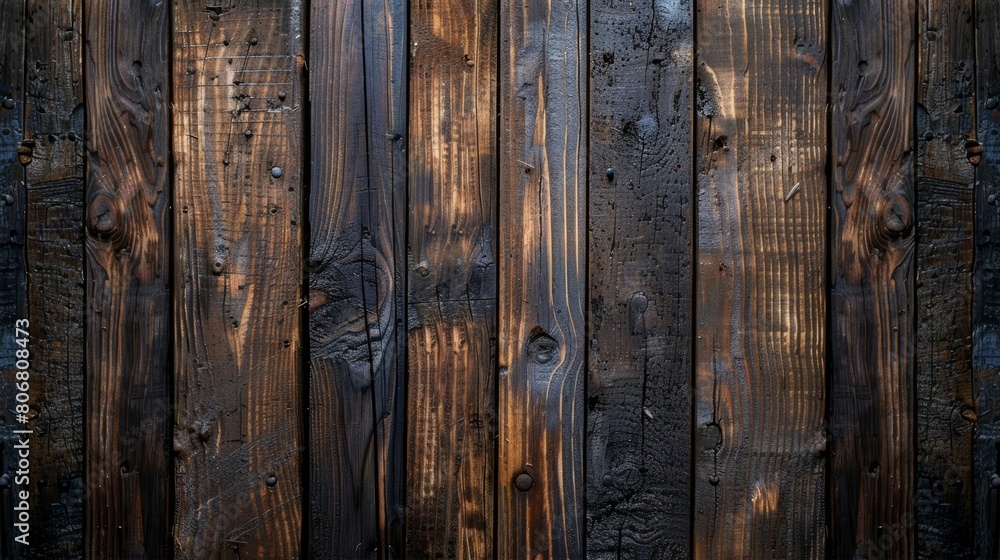 A dark wood texture with a rich, warm grain. The wood is old and weathered, with a few knots and cracks. The surface is smooth to the touch, and the wood has a deep, rich color. A dark wood texture with a rich, warm grain. The wood is old and weathered, with a few knots and cracks. The surface is smooth to the touch, and the wood has a deep, rich color.