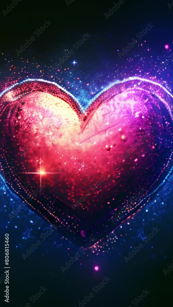 Cartoon heart. Valentine heart animation. Valentine's day and love animation,shiny and glitter hearts,glowing particles,valentine and marriage concept,dark red gradient background Retro vintage effect Cartoon heart. Valentine heart animation. Valentine's day and love animation,shiny and glitter hearts,glowing particles,valentine and marriage concept,dark red gradient background Retro vintage effect