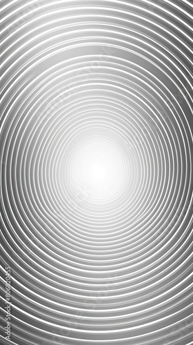 Silver concentric gradient circle line pattern vector illustration for background  graphic  element  poster blank copyspace for design text photo website web 
