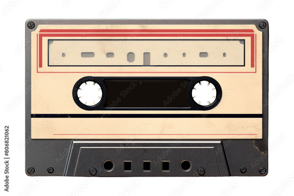 Fototapeta premium PNG Cassette tape electronics technology nostalgia.