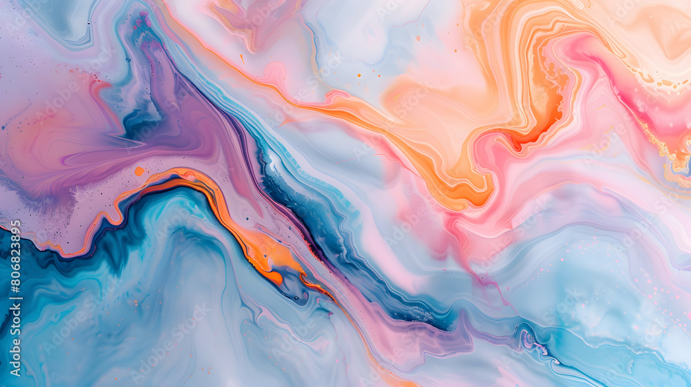 a close up of a colorful marble texture