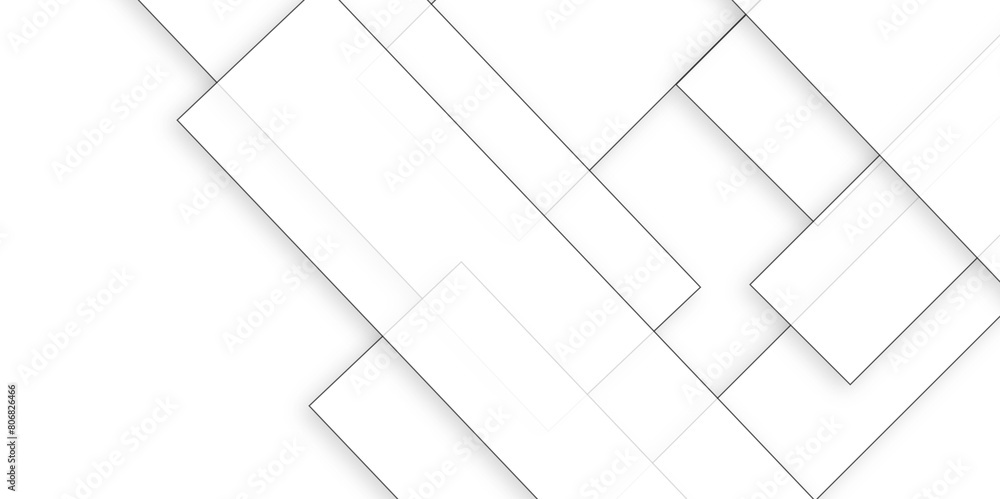 Vectors White abstract background, communication, technology, and business concepts modern. Abstract white architecture fragment with geometric.