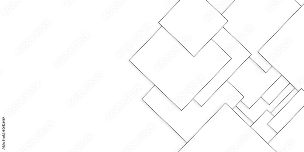 Vectors White abstract background, communication, technology, and business concepts modern. Abstract white architecture fragment with geometric.