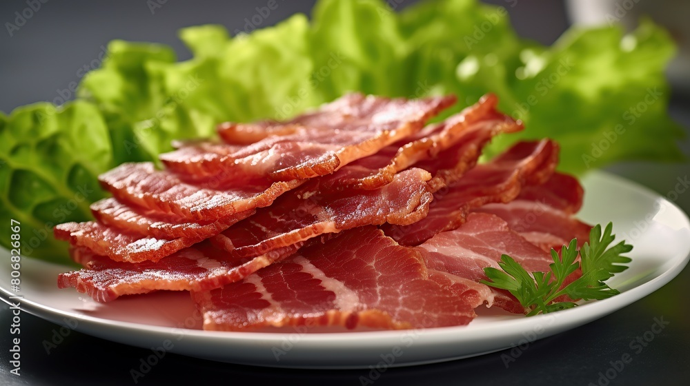 Crispy Bacon and Fresh Lettuce Delight Crispy Bacon and Fresh Lettuce Delight