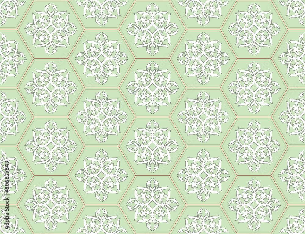 Floral Repeat Pattern Design for Textile & print




