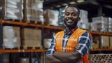 The Smiling Warehouse Employee