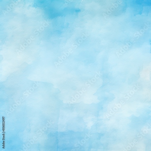 Sky Blue seamless watercolor paper kraft cardstock background texture tile pattern with copy space texture for display products blank copyspace