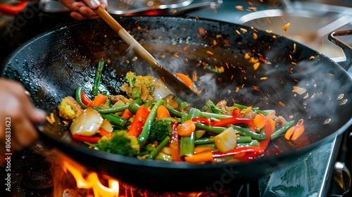 Vibrant Vegetable StirFry A Cooks Journey to a Flavorful Meal