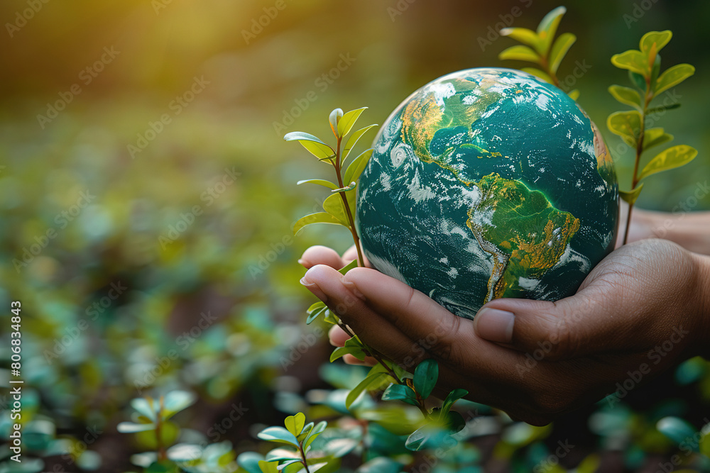 a person holding a small green globe in their hands, holding miniature earth in hands
a person holding a small green globe in their hands, holding miniature earth in hands